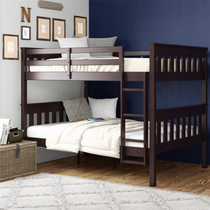 Harriet Bee AlmedaCheatham Kids Full Over Full Bunk Bed & Reviews Wayfair